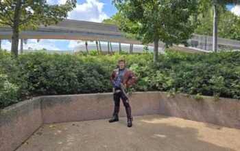 Starlord Now Greeting Guest at Cosmic Rewind in Epcot 1