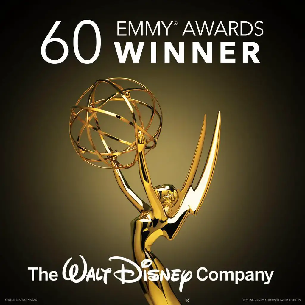 Walt Disney Company Makes History with Record-Breaking 60 Emmy® Awards