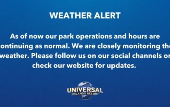 What is Universal Orlando's Storm Policy? 1