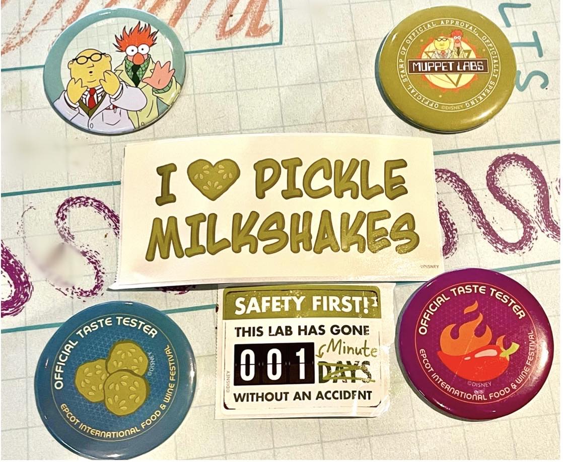 Disney Giving Away Free Muppets Brew-Wing Lab Stickers and Buttons