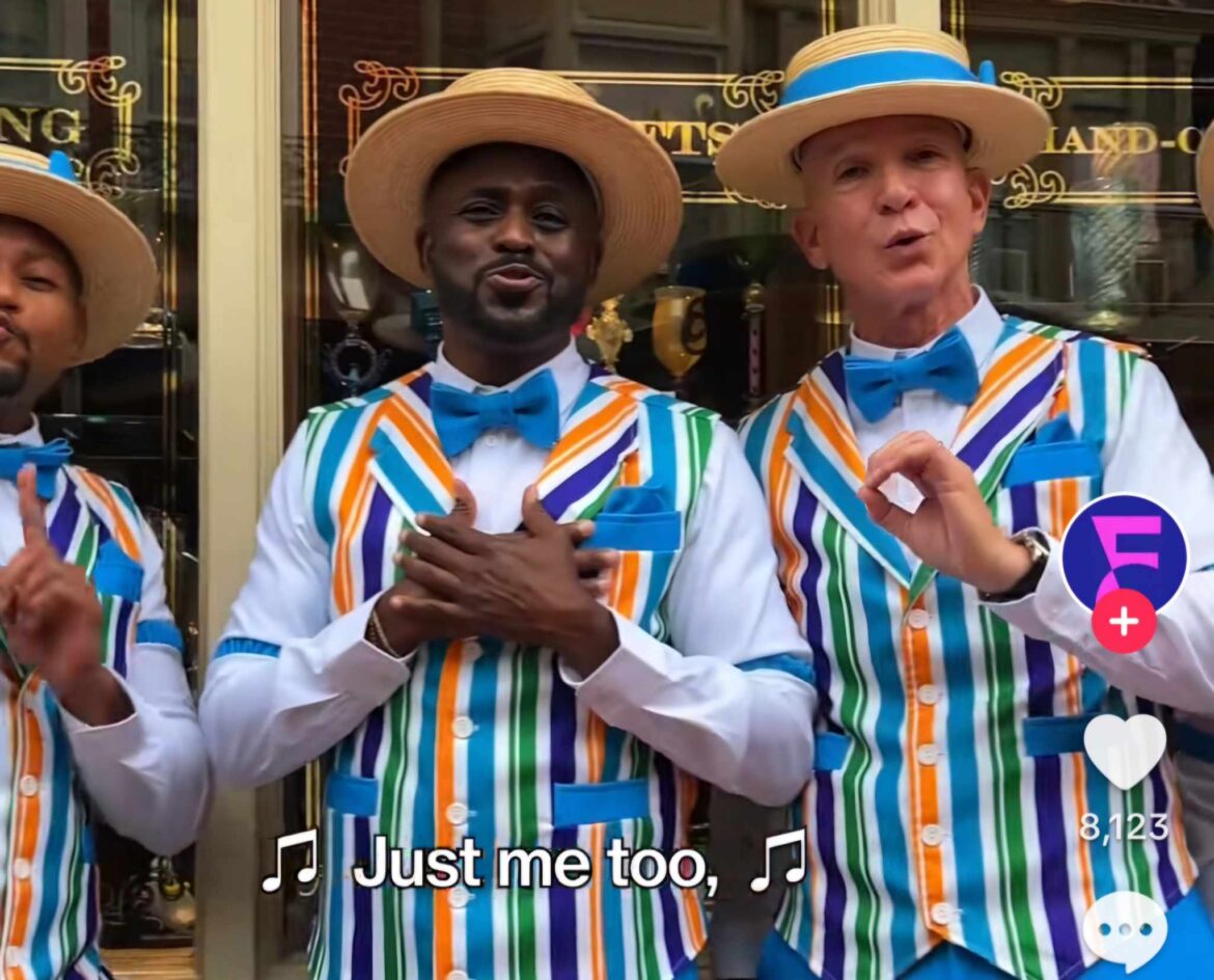 Wayne Brady Fulfills Lifelong Dream Singing with Dapper Dans