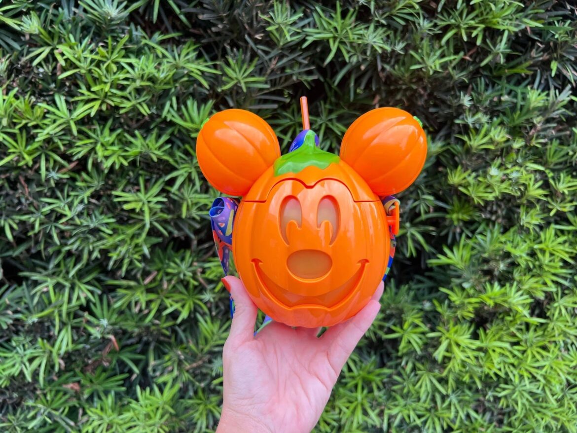 Light Up Mickey Jack o Lantern Sipper Now Available at Disney World