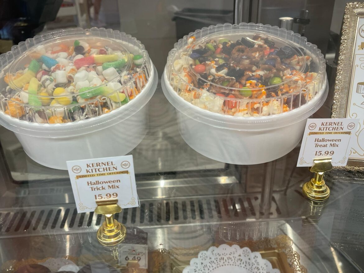 New Halloween Trick or Treat Popcorn Mixes at the Magic Kingdom