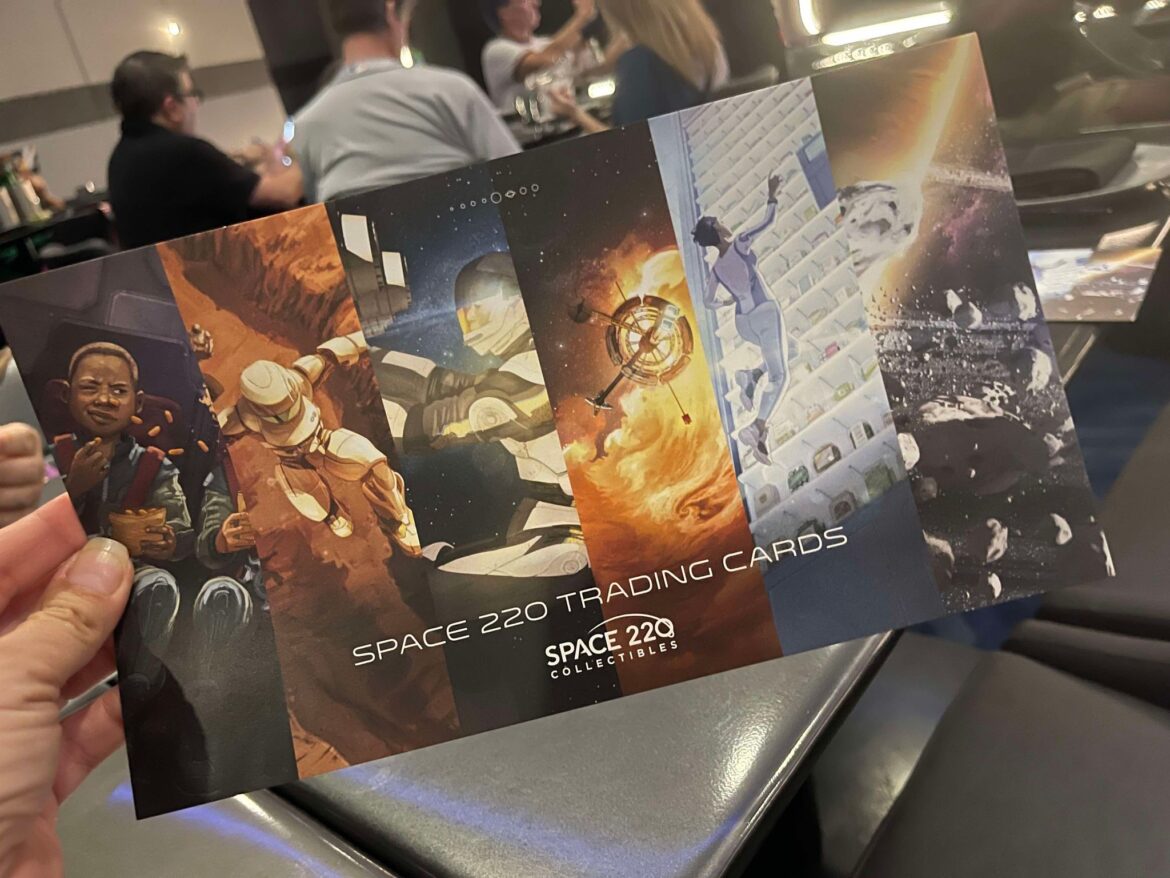 New Space 220 Trading Cards Coming Soon to EPCOT