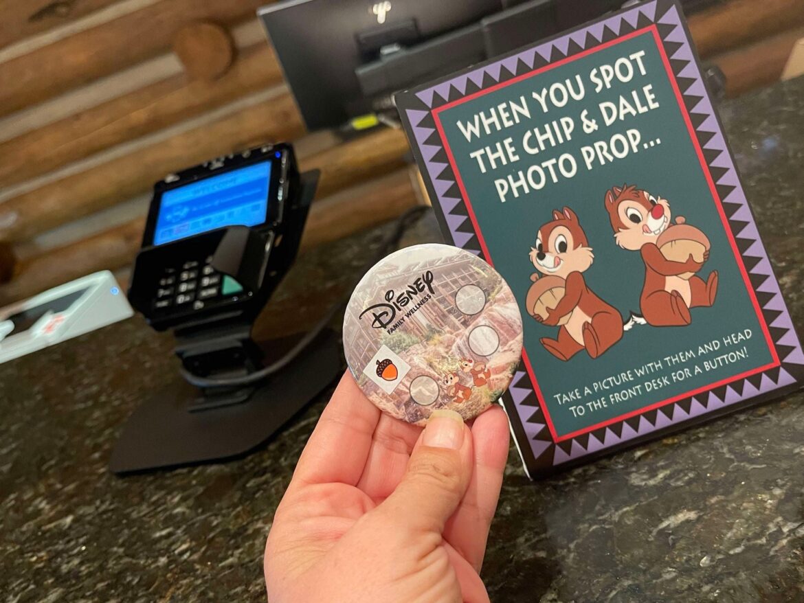 Chip & Dale Scavenger Hunt at Disney’s Wilderness Lodge