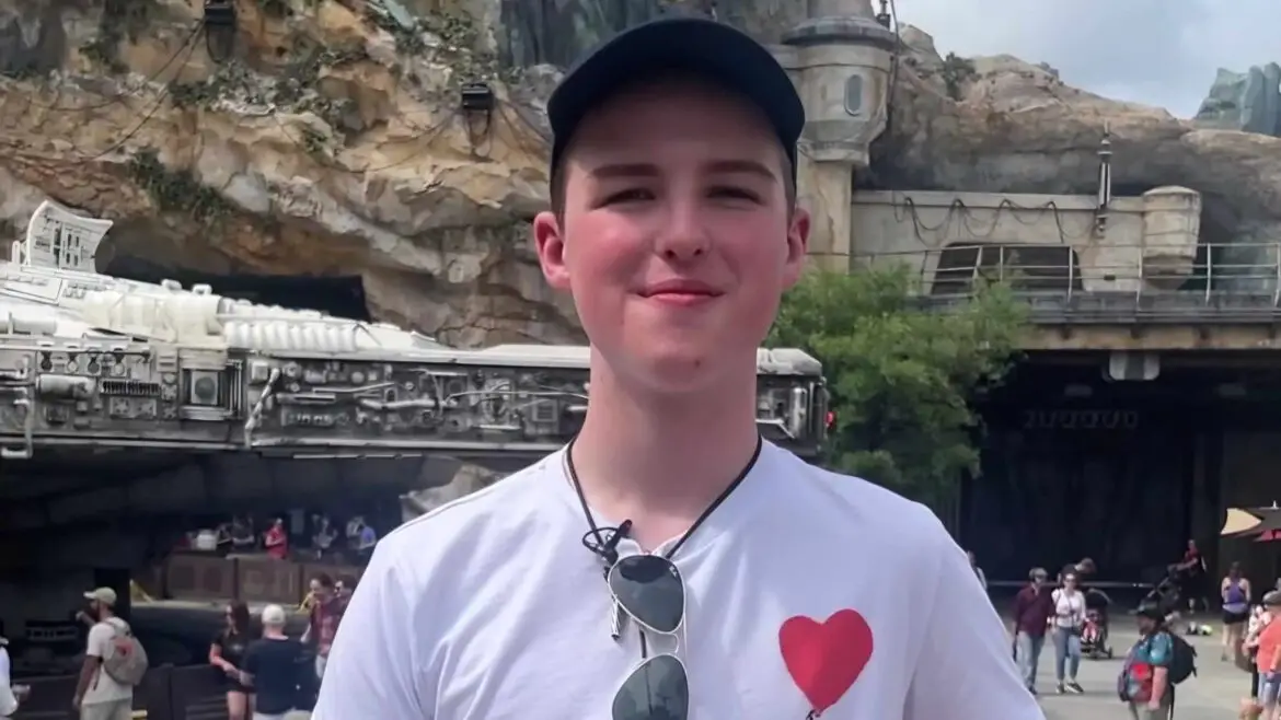 Young Sheldon Iain Armitage Visits Walt Disney World