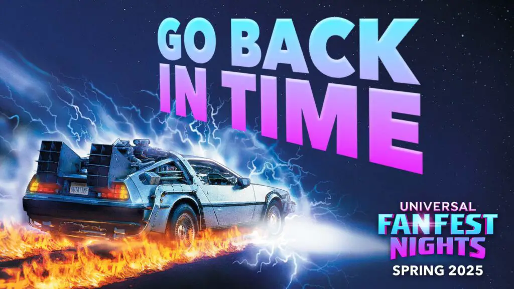 Back to the Future Coming to Universal Fan Fest Nights 1