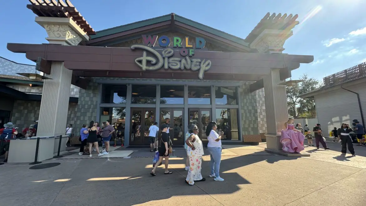 Cinderella Statue Removed from Outside World of Disney in Disney Springs