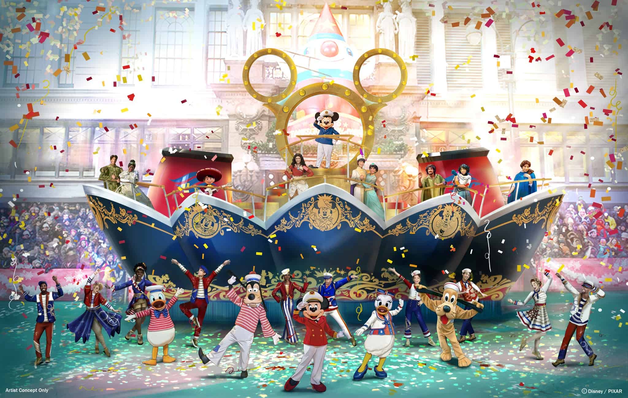 FIRST LOOK at New Disney Cruise Line float to debut at the Macy’s ...