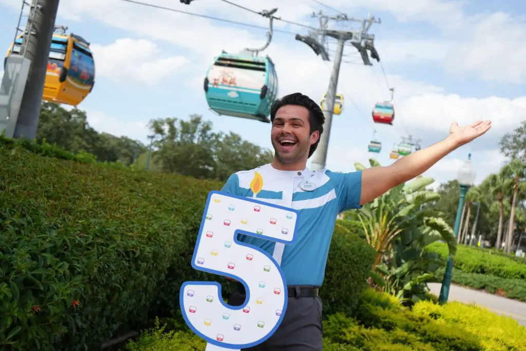 Disney's Skyliner Celebrates 5 years in Flight at Disney World 2