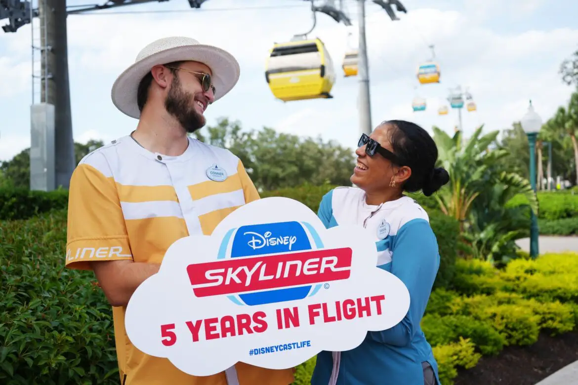 Disney’s Skyliner Celebrates 5 years in Flight at Disney World