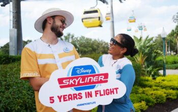 Disney's Skyliner Celebrates 5 years in Flight at Disney World 3