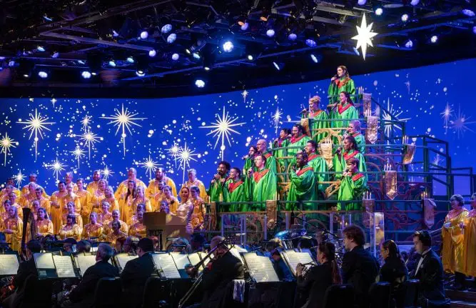 EPCOT Festival of the Holidays Candlelight Processional Dining Packages Revealed with No Pricing Info 3