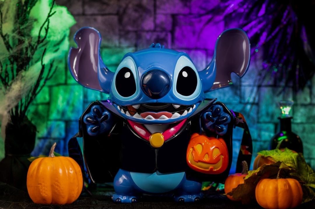 Stitch Vampire Popcorn Bucket Now Available During Daytime Hours at Walt Disney World