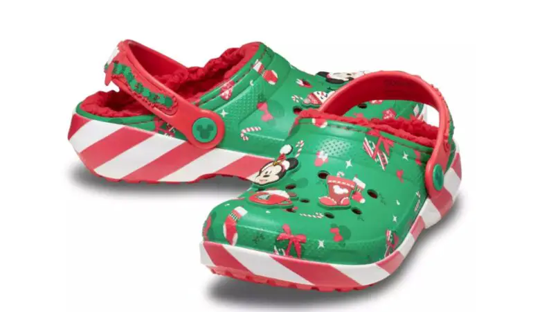 Mickey and Minnie Mouse Holiday Crocs