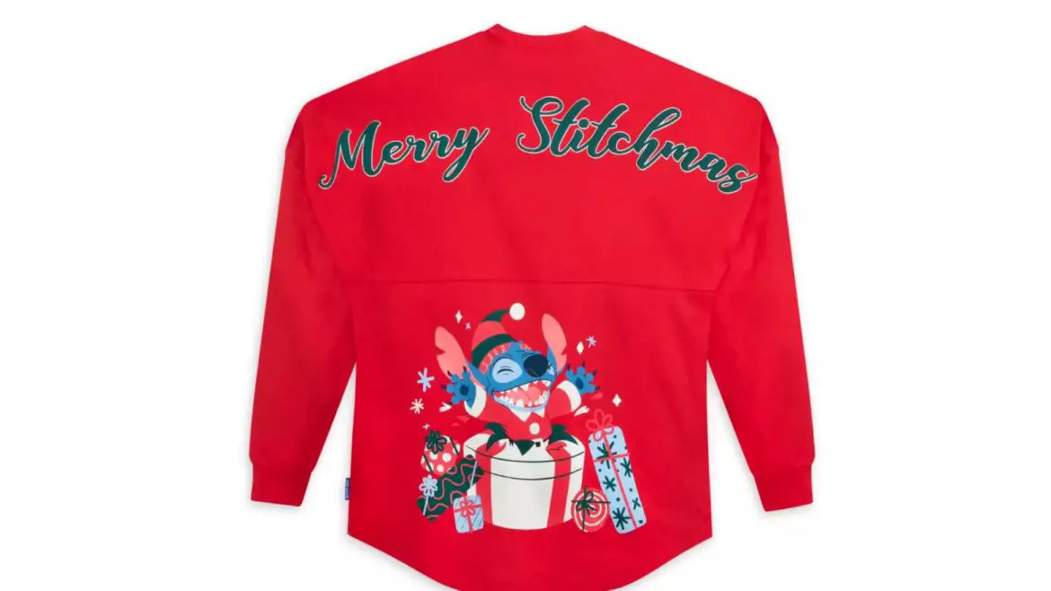 Stitch Holiday Spirit Jersey Brings “Merry Stitchmas” to the Disney Store!