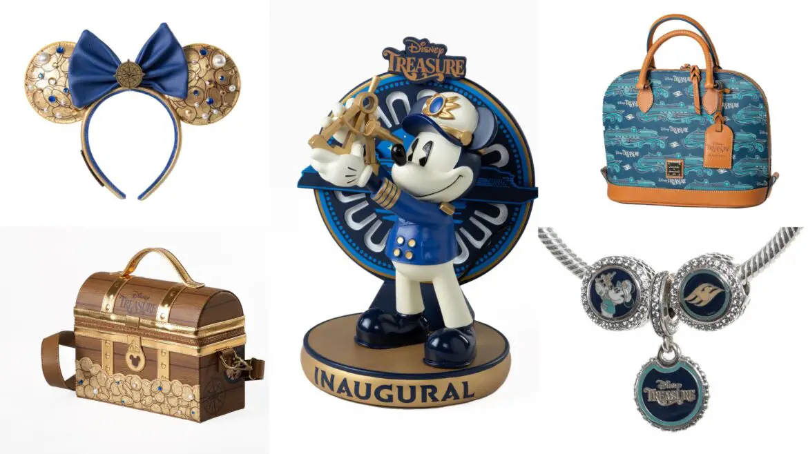 Uncover The Treasures With The Disney Treasure Inaugural Sailings Merchandise