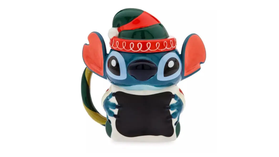 This Stitch Holiday Mug Brings Holiday Cheer to Your Morning Coffee!