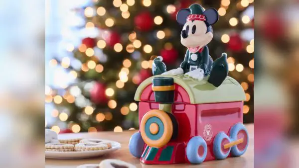 Mickey Mouse Holiday Cookie Jar