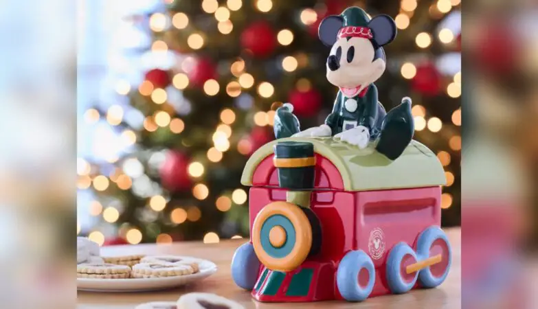 Mickey Mouse Holiday Cookie Jar