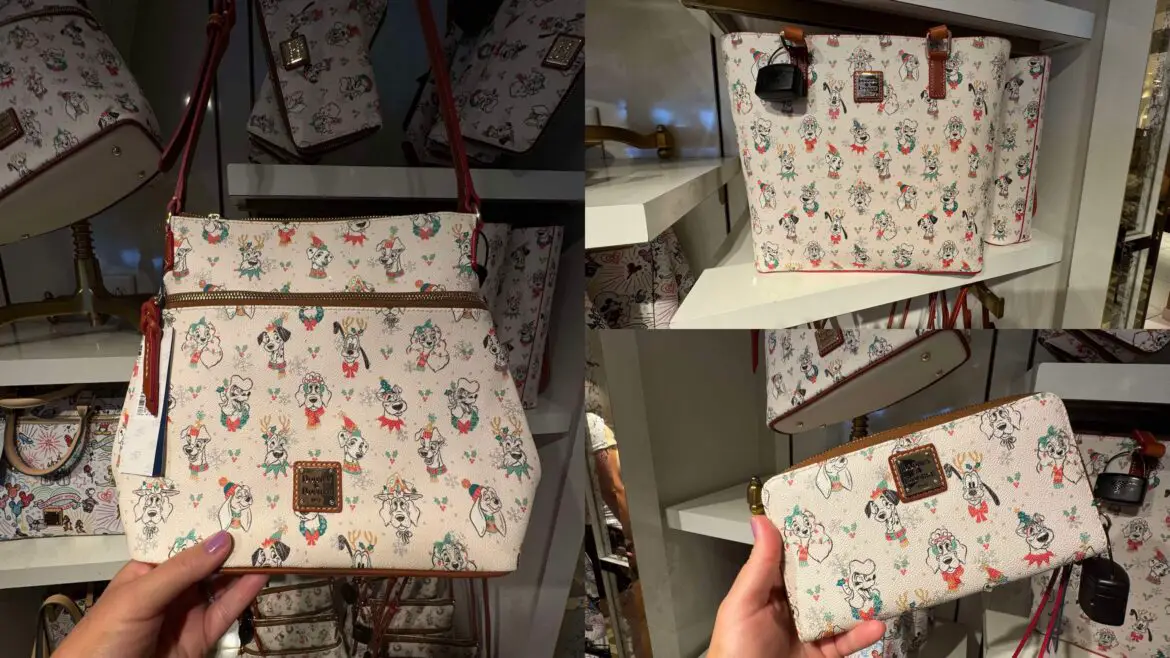 New Pawsome Disney Dogs Santa Paws Dooney and Bourke Collection at Hollywood Studios!