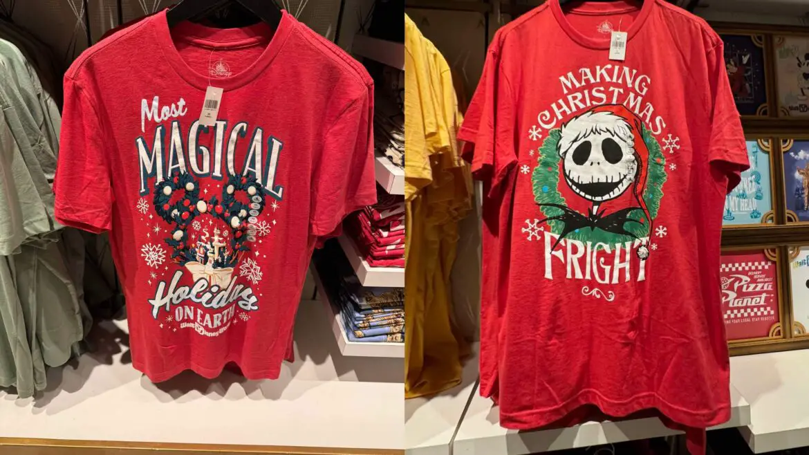 Two New Christmas Shirts to Add to Your Disney World Holiday Collection!