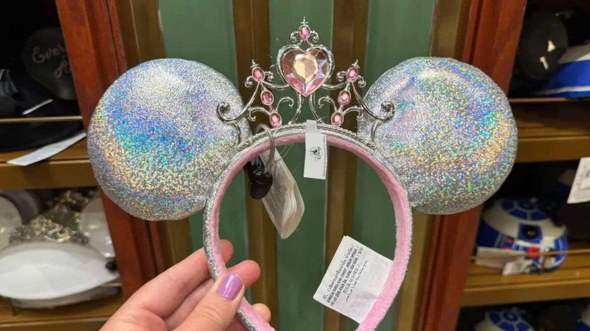 Dreams Dare to Come True with the Disney Princess Iridescent Ear Headband with Tiara!