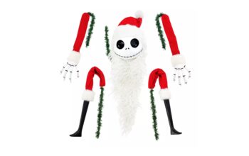 Santa Jack Skellington Tree Pick Set