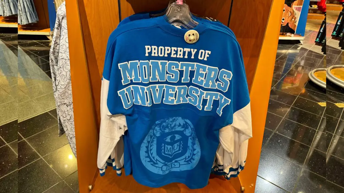 Scare Up Some Style With The Monsters University Spirit Jersey!