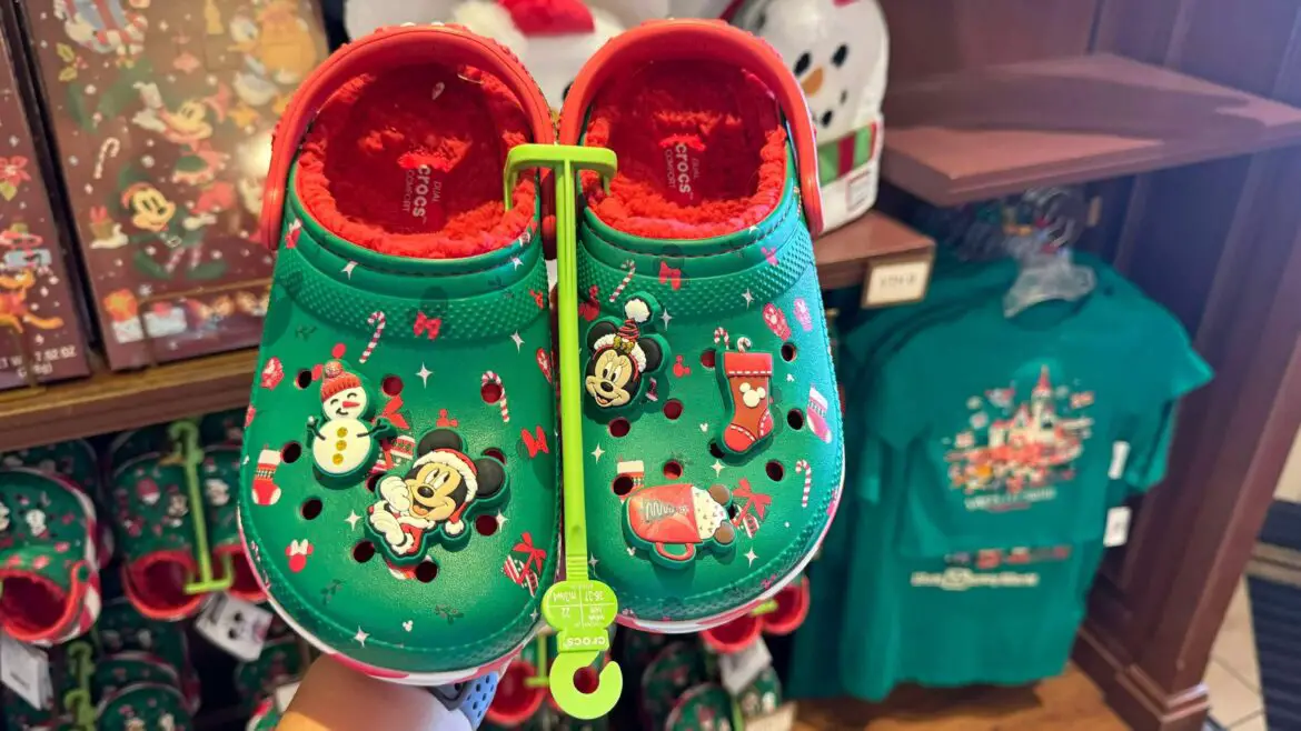 Mickey and Minnie Mouse Holiday Crocs Bring Joy to the Season!