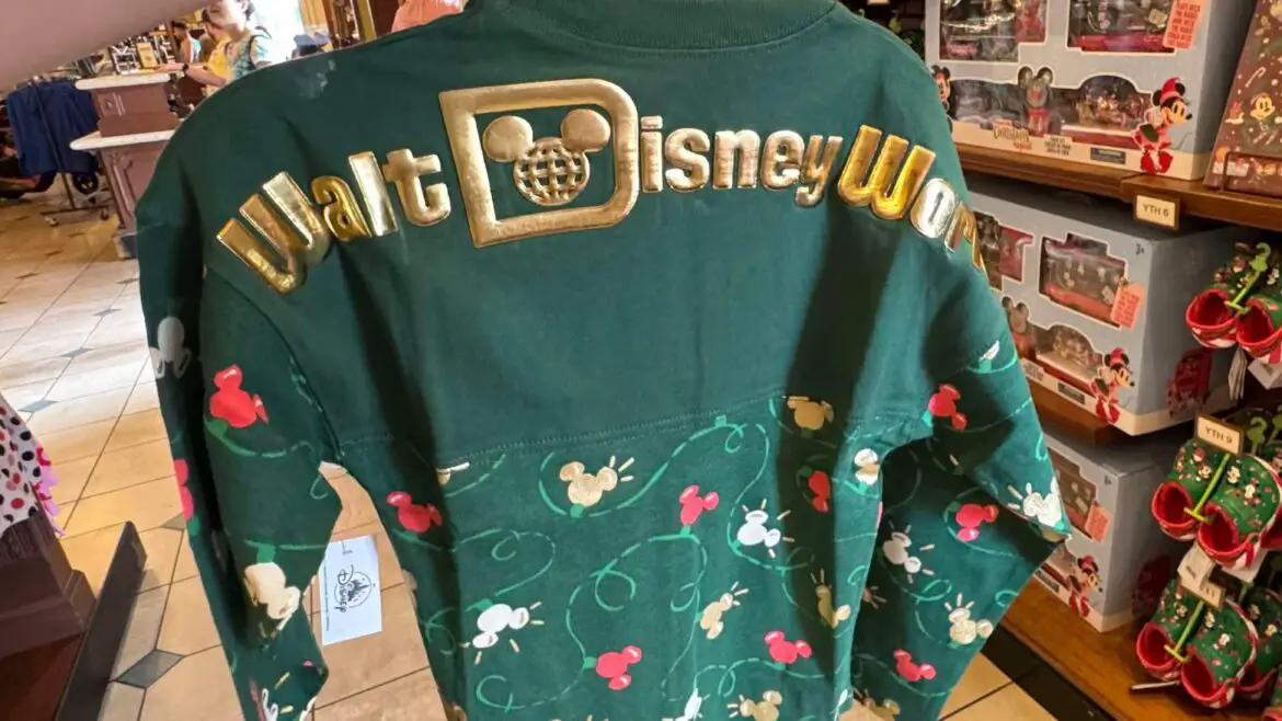 There’s Holiday Cheer In Every Stitch Of This Mickey Mouse Icon Holiday Spirit Jersey!