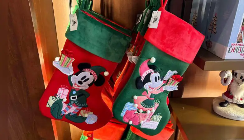 Mickey and Minnie Holiday Stockings