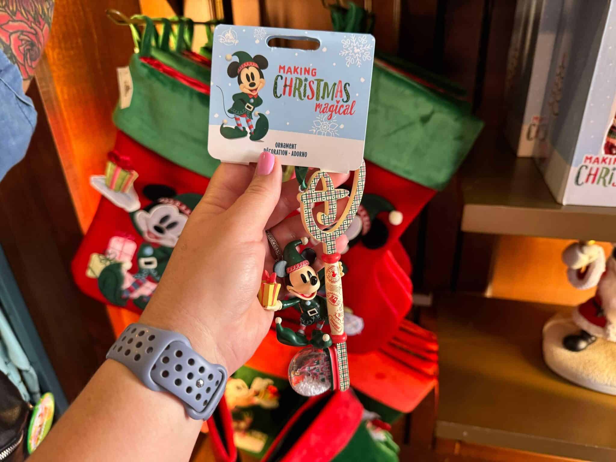 New Stitch and Mickey Christmas Ornaments Bring Joy to the Holiday