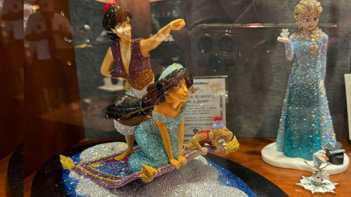 A Magical Masterpiece: The Aladdin Swarovski Crystal Figure