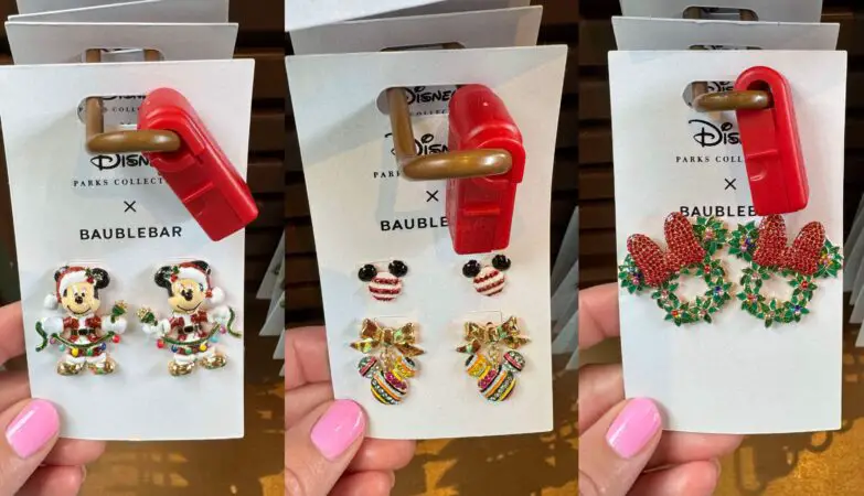 BaubleBar Christmas Earrings