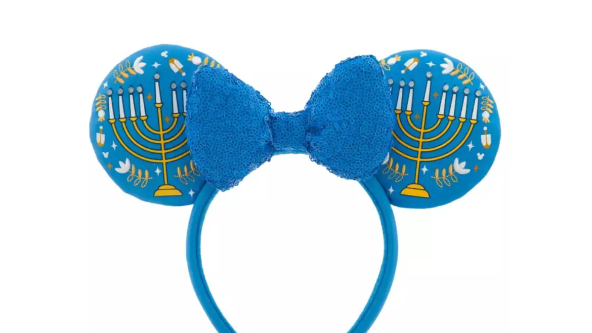 Hanukkah Light-Up Ear Headband Now At The Disney Store!