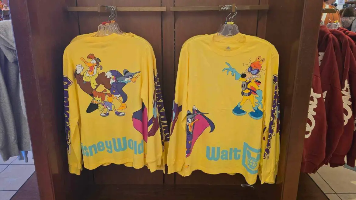 Darkwing Duck Long Sleeve Shirt: Let’s Get Dangerous!