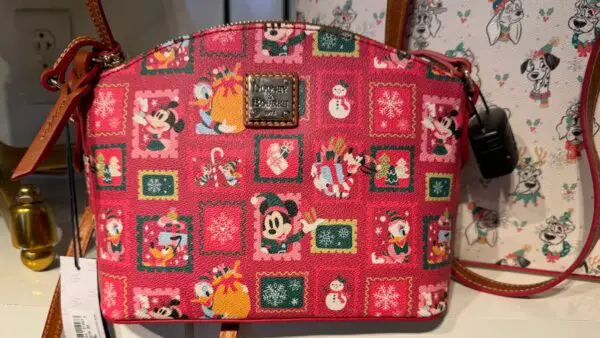 Mickey Mouse Family Christmas Dooney and Bourke Crossbody Bag