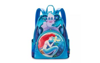 Little Mermaid 35th Anniversary Loungefly Mini Backpack