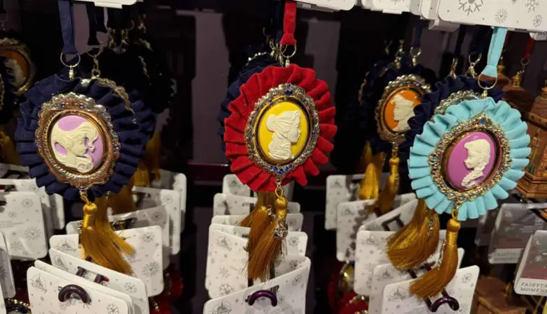 Disney Spinning Cameo Ornaments