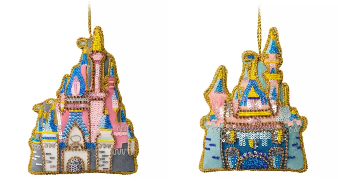 These Disney Castle Beaded Ornaments Will Bring Enchantment To Your Holiday Decor!