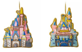 Disney Castle Beaded Ornaments