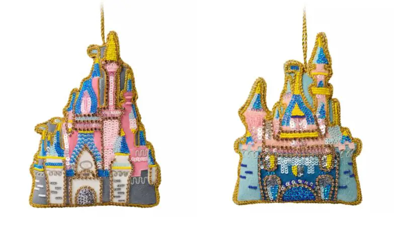 Disney Castle Beaded Ornaments