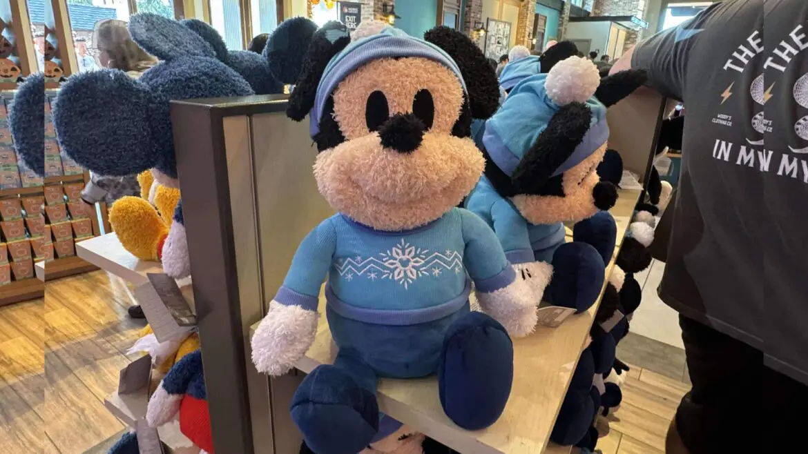 Mickey Mouse Holiday Weighted Plush: A Cozy Companion!