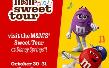 M&M Sweet Tour Coming to Disney Springs 1