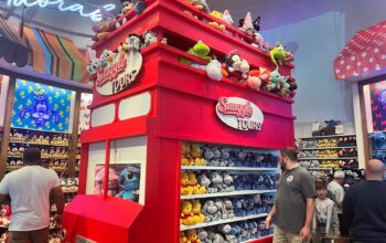 New Plush Display in World of Disney at Disney Springs 1