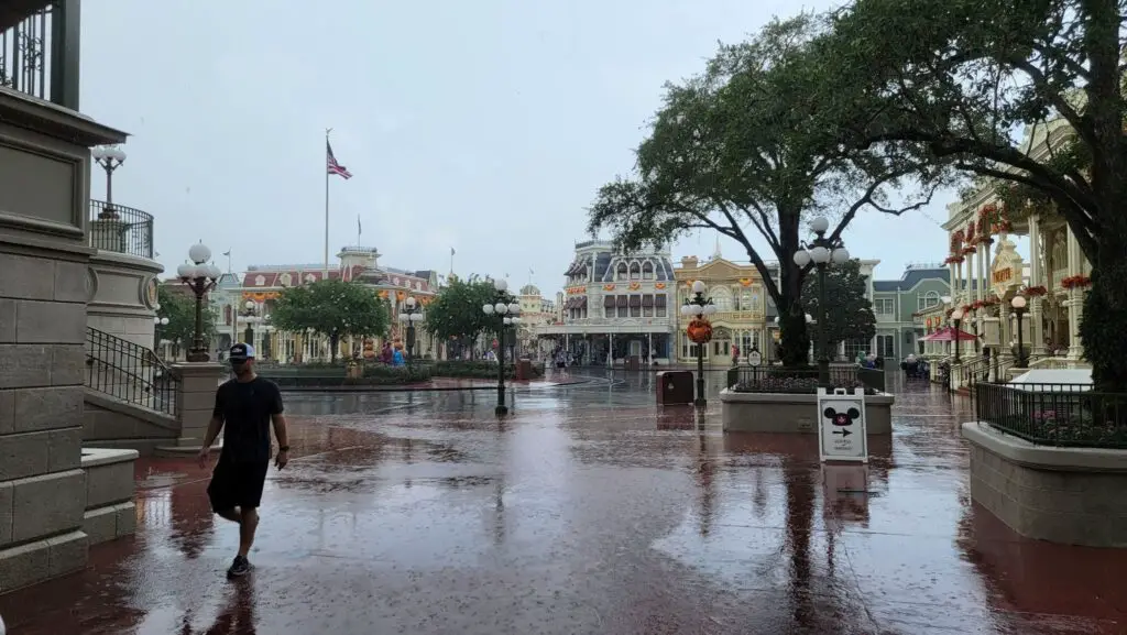 Rain Disney World Hurricane