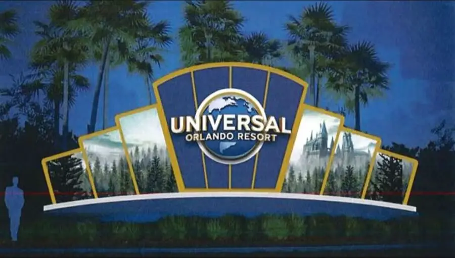 Universal Orlando to Receive New Entrance Signs Featuring Harry Potter, Jurassic World, & More 3