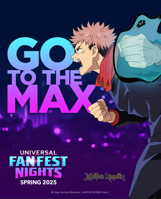 Universal Studios Hollywood Announces the Addition of One Piece and Jujutsu Kaisen to Its Universal Fan Fest Nights Line-Up 3