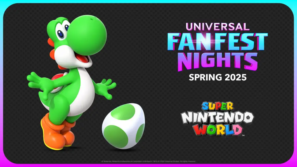 Yoshi Egg Hunt Announced for Universal Fan Fest Nights 1